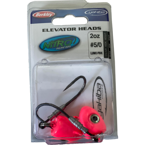 Jig Head Berkley Elevator Heads 2 oz and 4 oz