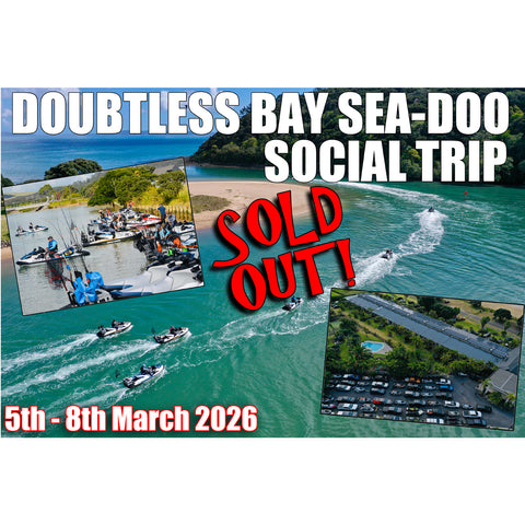 Adventure Fishing - Doubtless Bay, 4 day Jetskifishing social trip March 2026