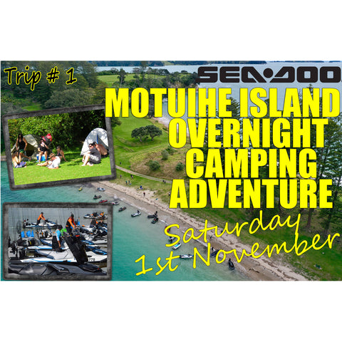 Sea-Doo Island Fishing and Camping Adventure Trip # 1