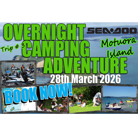 Sea-Doo Island Fishing and Camping Adventure - March 2026