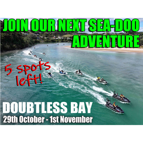 Adventure Fishing - Doubtless Bay, 4 day Jetskifishing social trip October 2026