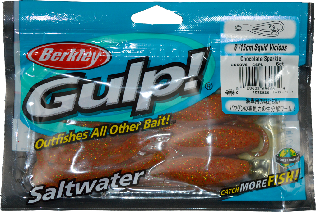 Gulp Soft Bait Packet 6
