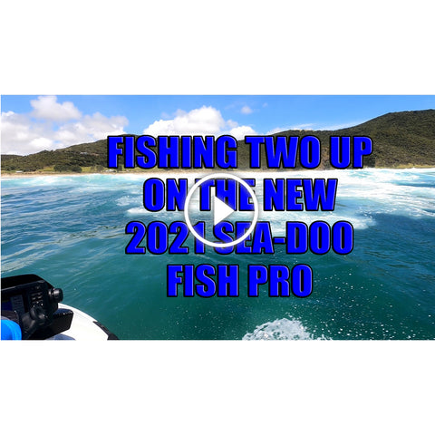 First fishing adventure with the latest 2021 Sea-Doo FISHPRO catching dinner