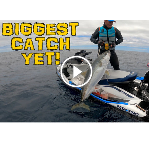 Biggest catch yet on the 2021 Sea-Doo FISH PRO