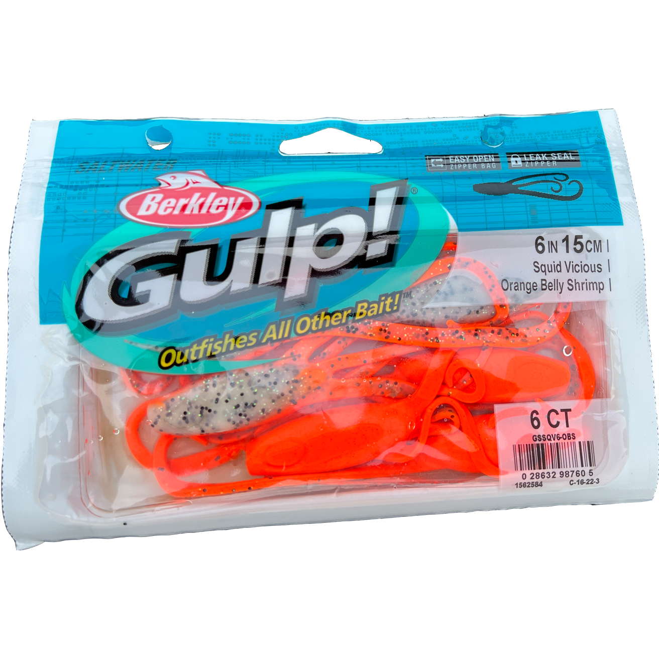 Gulp Soft Bait Packet 6