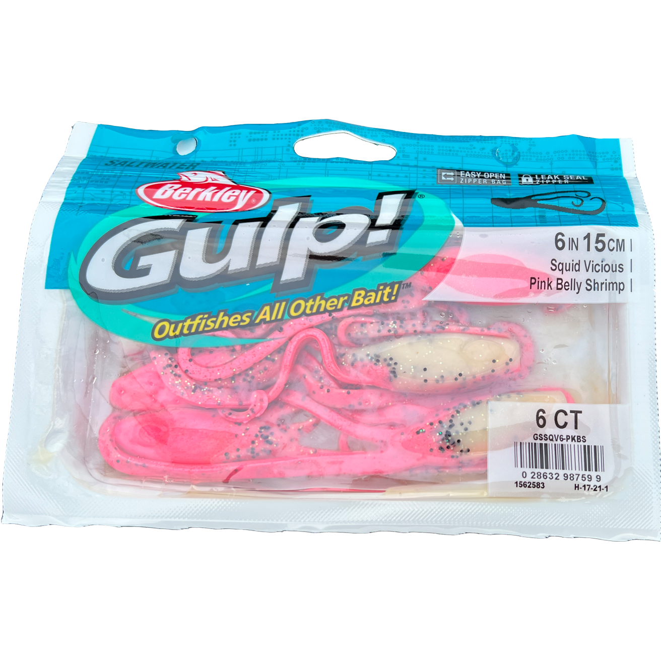 Gulp Soft Bait Packet 6