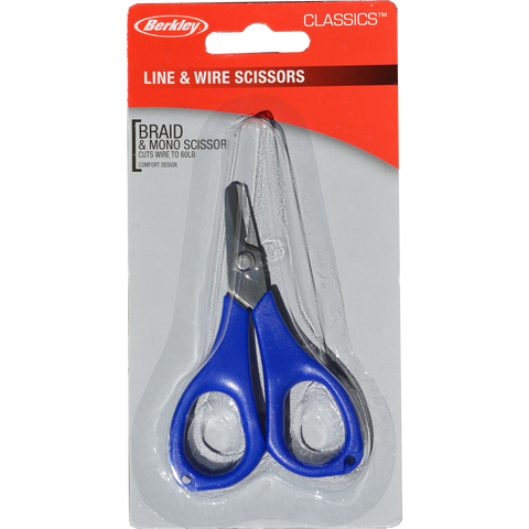 Scissors for cutting braid